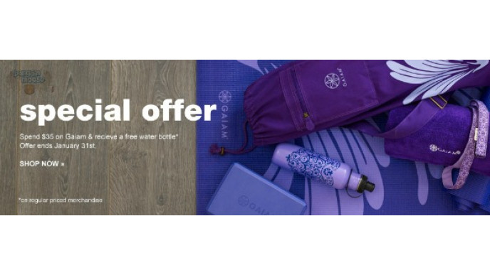 Chapters Canada: Spend $35 On Gaiam Products & Get Free Water Bottle