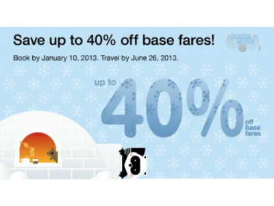 Porter Airlines: Up to 40% Off Base Flights