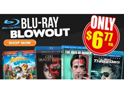 iNetVideo Blu-Ray Blowout: $6.77 Each