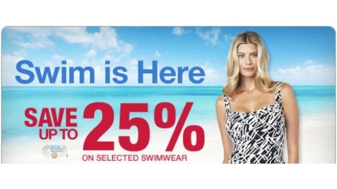 Sears Canada: Save Up To 25% On Selected Swim Wear