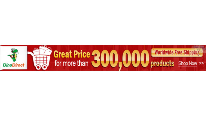 DinoDirect Exclusive Coupon Code: 8% Off Anything
