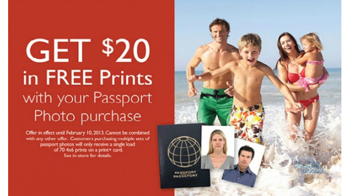 Blacks Canada: Get $20 In Free Prints w/ Your Passport Photos