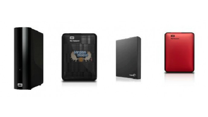Amazon Canada: Great Deals on External Hard Drives