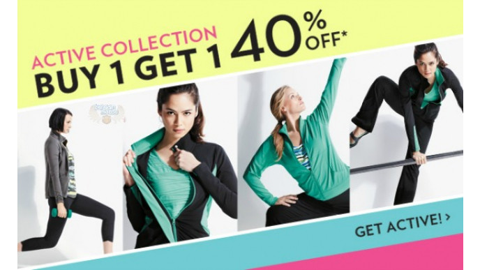 Reitmans Canada: Active Collection – B1G1 40% Off