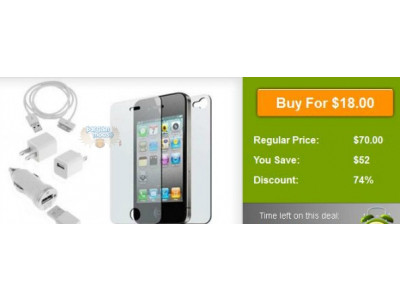 WagJag Canada: $18 For iPhone Travel Accessory Kit & Free Shipping ($70 Value)