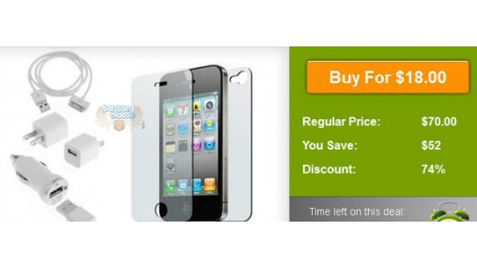 WagJag Canada: $18 For iPhone Travel Accessory Kit & Free Shipping ($70 Value)