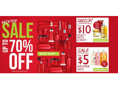 The Body Shop Canada: Winter Sale Up To 70% Off