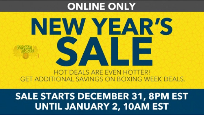 Best Buy and Future Shop New Year's Blowout Sales
