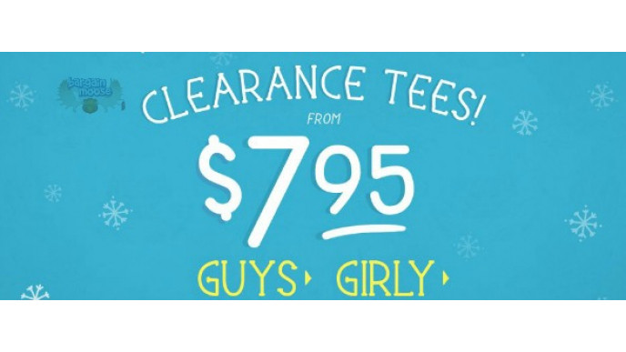 Threadless: T-Shirt Clearance Starting at $7.95