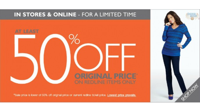 Motherhood Maternity Canada: 50% Off Redline Items