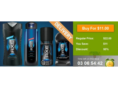 WagJag Canada: $11 For AXE Bundle (a $22 Value)