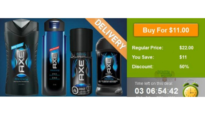 WagJag Canada: $11 For AXE Bundle (a $22 Value)