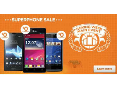Wind Mobile: Boxing Week Deals