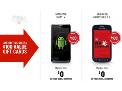 Virgin Mobile Canada: Boxing Week Deals