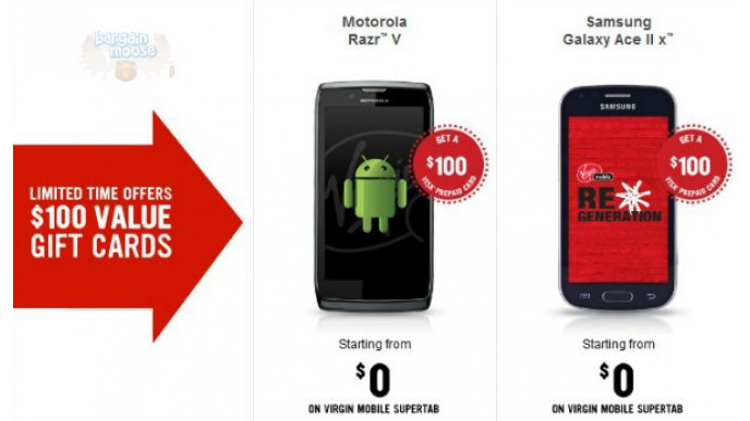 Virgin Mobile Canada: Boxing Week Deals