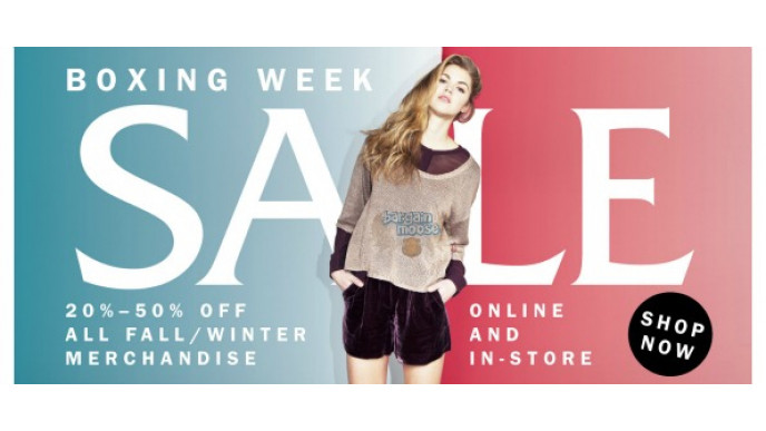 Aritzia Boxing Week Sale: Up To 50% Off