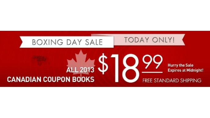 Entertainment Books: Boxing Day, All Books $18.99 & Free Shipping