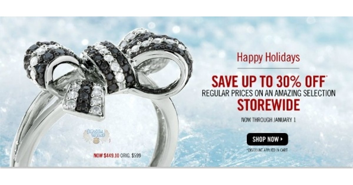 Peoples Jewellers Canada Boxing Week Sale Up To 30 Off Regular Prices