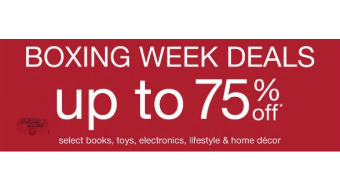 Chapters Canada: Boxing Day Deals Up to 75% Off