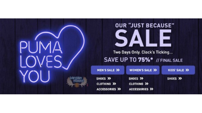 Puma Canada: Boxing up to 75% Off Sale