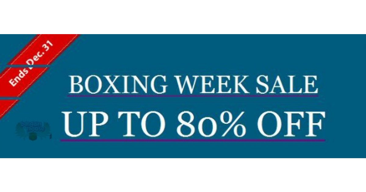 Kobo Books Boxing Week Sales Up To 80 Off