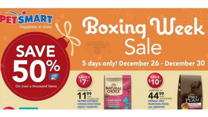 PetSmart: Boxing Week Sales