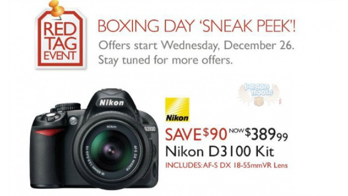 Black's Canada: Boxing Day Sales