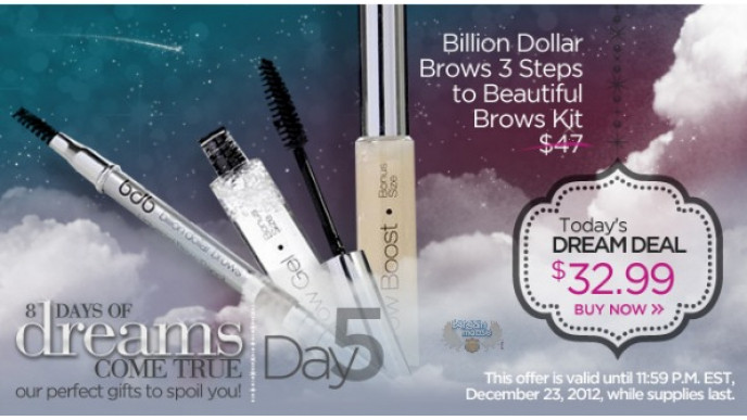 Ebeauty Canada: 30% Off The Billion Dollar Brows Kit Today Only