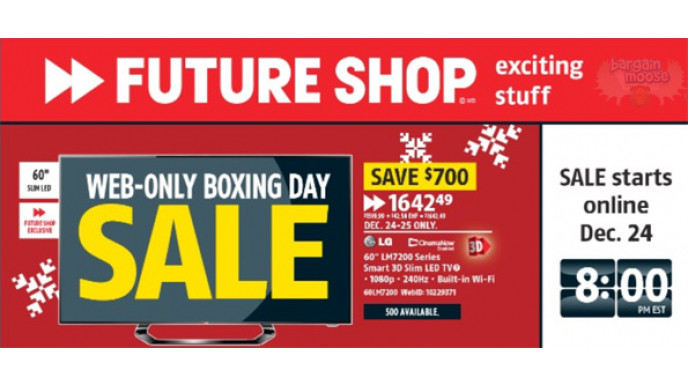 Future Shop Boxing Day Flyers Available (Sale Starts online 8pm EST 24th Dec 2012)