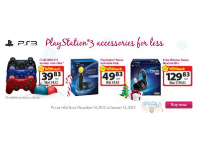 Walmart Canada: Rollback on PS3 Accessories