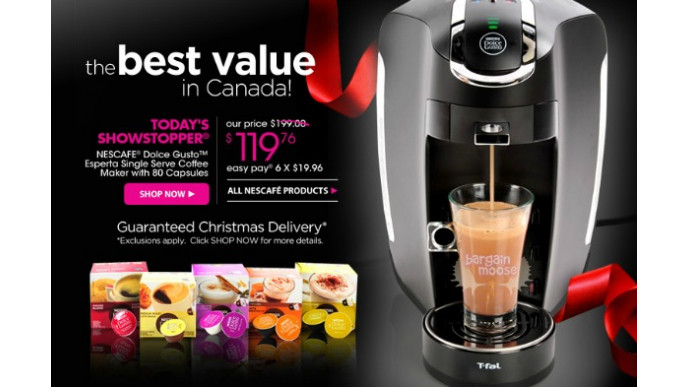 The Shopping Channel: Showstopper on Dolce Gusto Esperata Coffee Maker