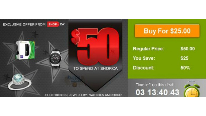 WagJag Canada: $25 For $50 Towards Merchandise @ SHOP.CA