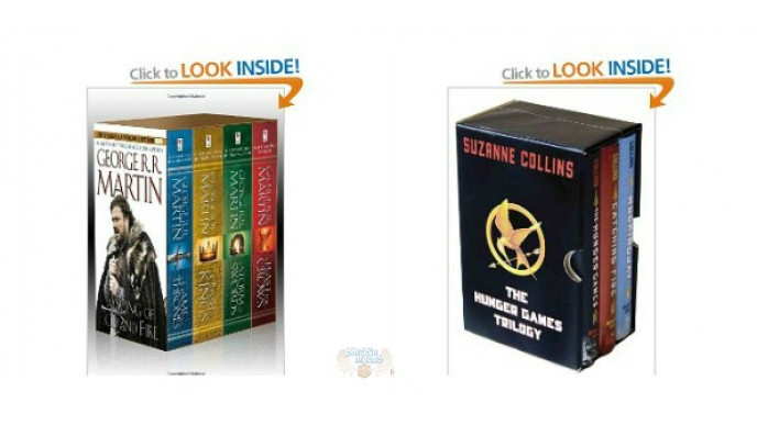 Amazon Canada: A Game Of Thrones 4-Book Boxed Set $21.98, The Hunger Games Trilogy Box Set $37.60