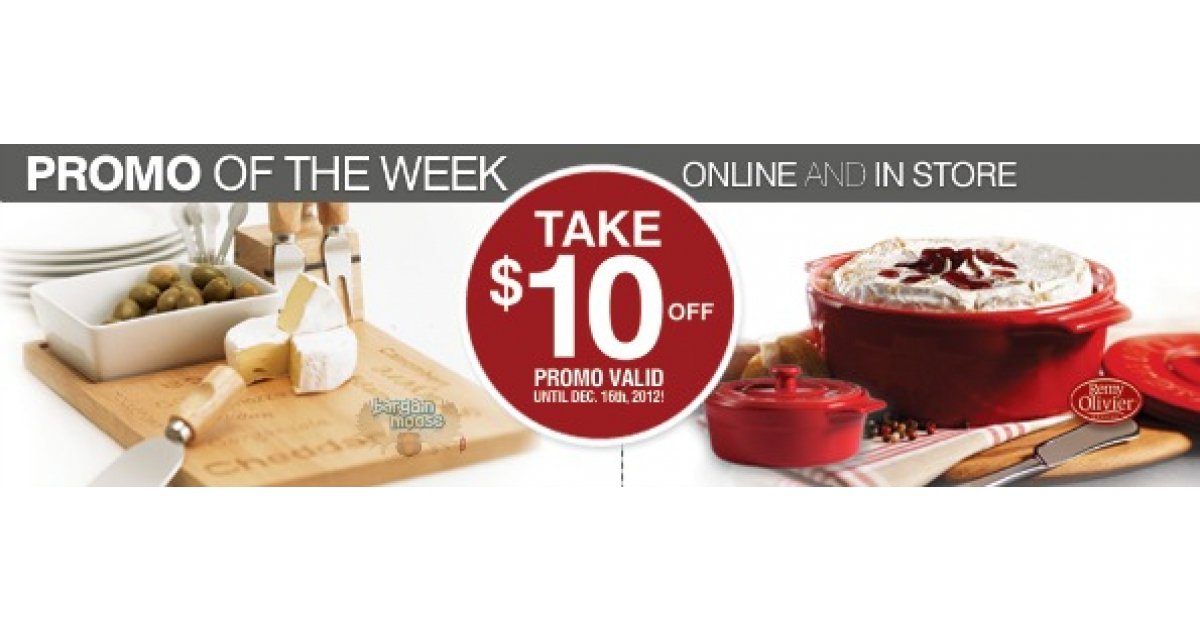 Stokes Canada Take 10 Off Select Entertaining Gifts