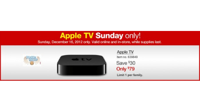 Staples Canada: $30 Off Apple TV - Now $79