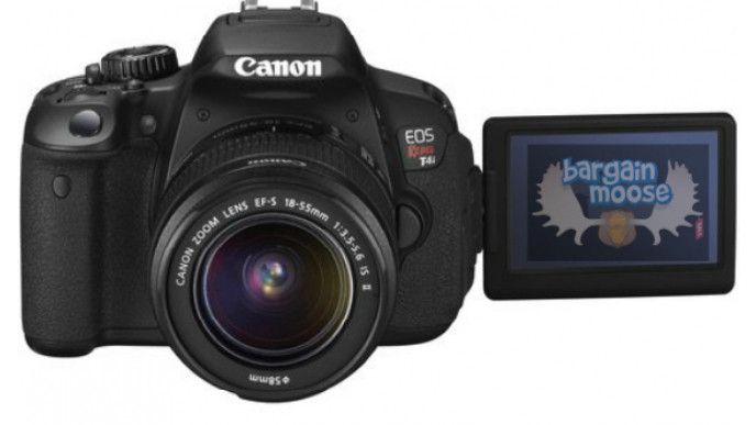 FutureShop.ca: Canon T4i w/ 18-55mm Lens, Bag, and 16GB SDHC Card + More Cameras on Sale!