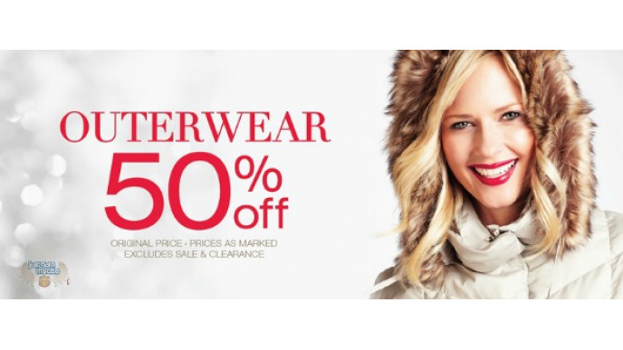 Cleo Canada Cold Comforts: 50% Off All Coats + Promo Code For $3.99 Shipping