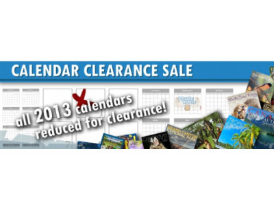 Bookcloseouts: Up to 75% Off Clearance 2013 Calendars