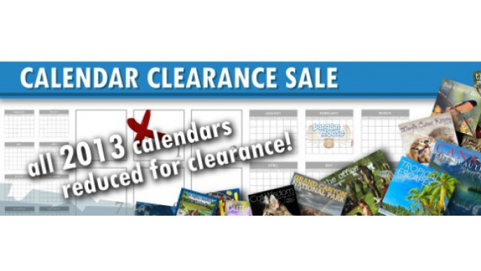 Bookcloseouts: Up to 75% Off Clearance 2013 Calendars