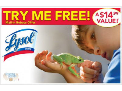 Free Lysol No-Touch Hand Soap System (With Mail-in Rebate)