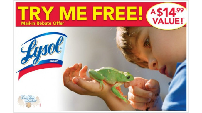 Free Lysol No-Touch Hand Soap System (With Mail-in Rebate)