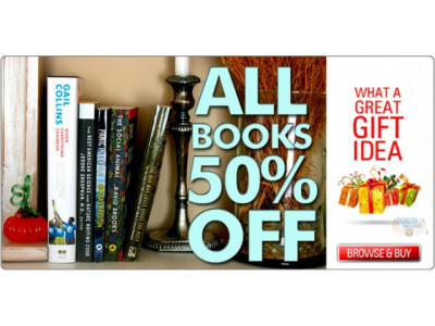 Pricematters Canada: All Books 50% Off + Free shipping For No Minimum Monday (10th)