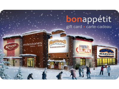 Montana's Cookhouse: In Store - Get a $5 Montana's Card for Every $25 Bon Appetit Gift Card You Buy
