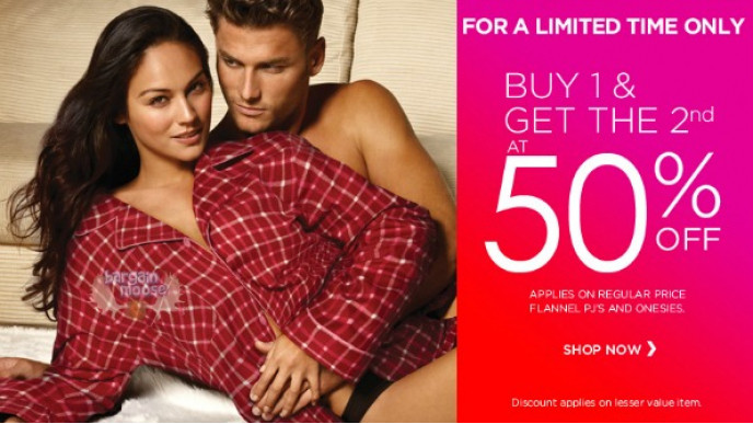 La Vie en Rose: Flannel PJs B1G1 50% Off