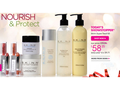 Skinn Super Treat Kit $58.25 + Shipping @ The Shopping Channel Today Only (Expired)