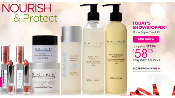 Skinn Super Treat Kit $58.25 + Shipping @ The Shopping Channel Today Only (Expired)