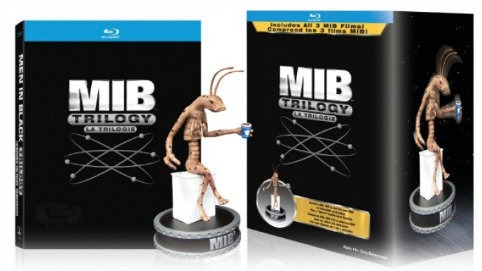 Amazon Canada: 43% Off Men in Black Trilogy: Limited Edition Collector's Set + Figurine - Now $54.97