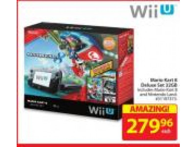 32GB Wii U Mario Kart 8 Deluxe Set only $280 @ Walmart for Boxing Day!
