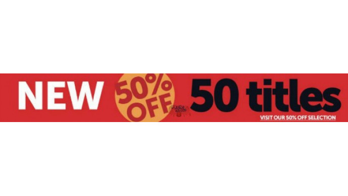 BookCloseouts: New 50/50 Selections