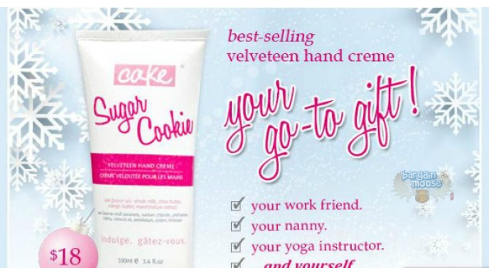 Cake Beauty: 12 Days of Christmas Day 1 Free Hand Creme w/ $30+